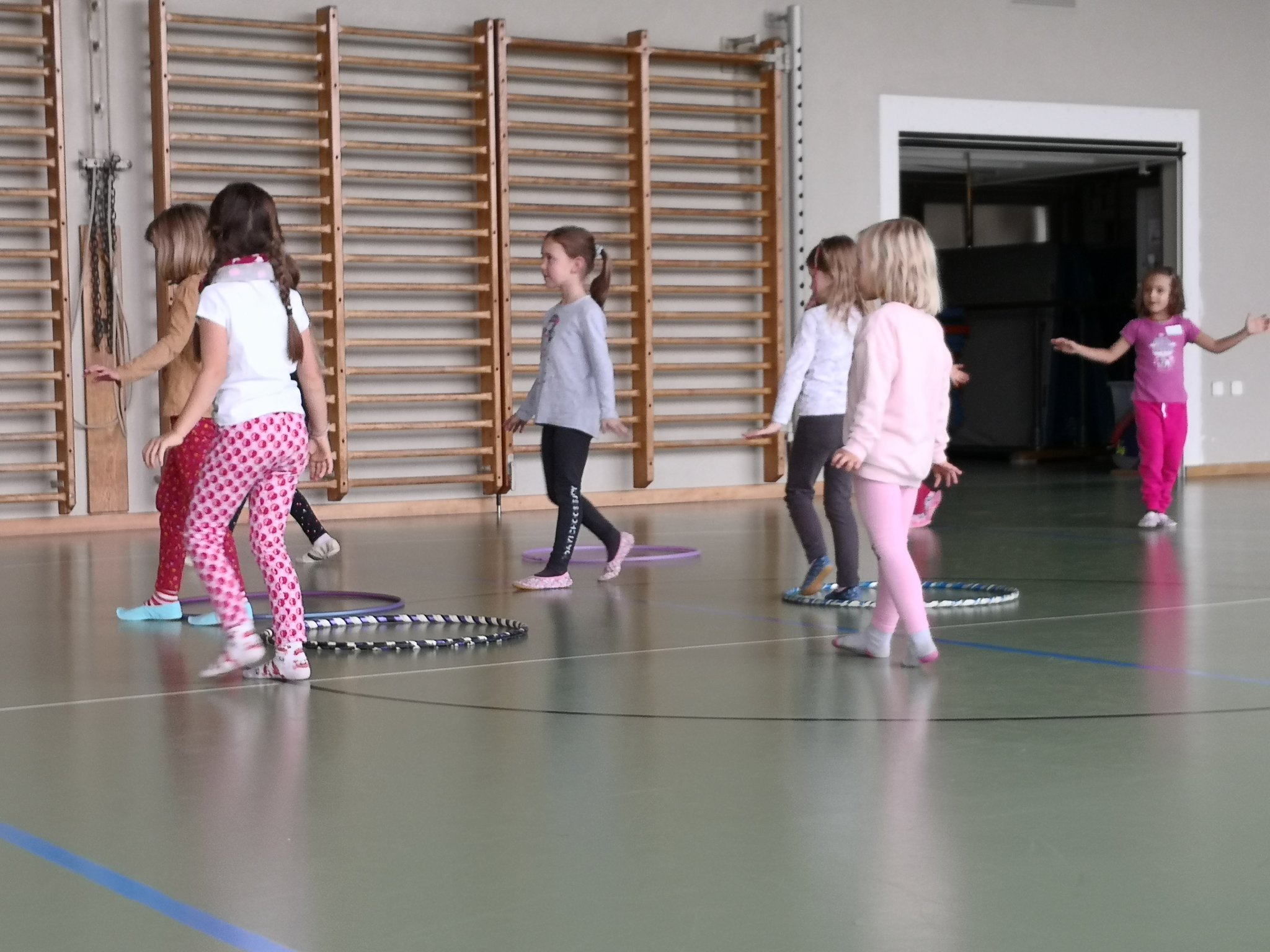 Hulahoop 1. Gruppe