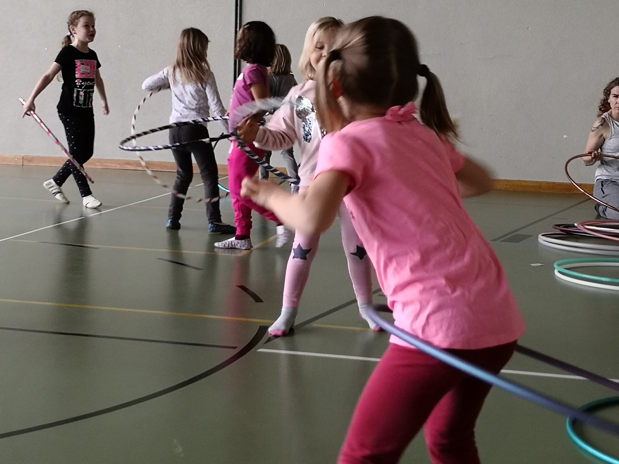 Hulahoop 1. Gruppe