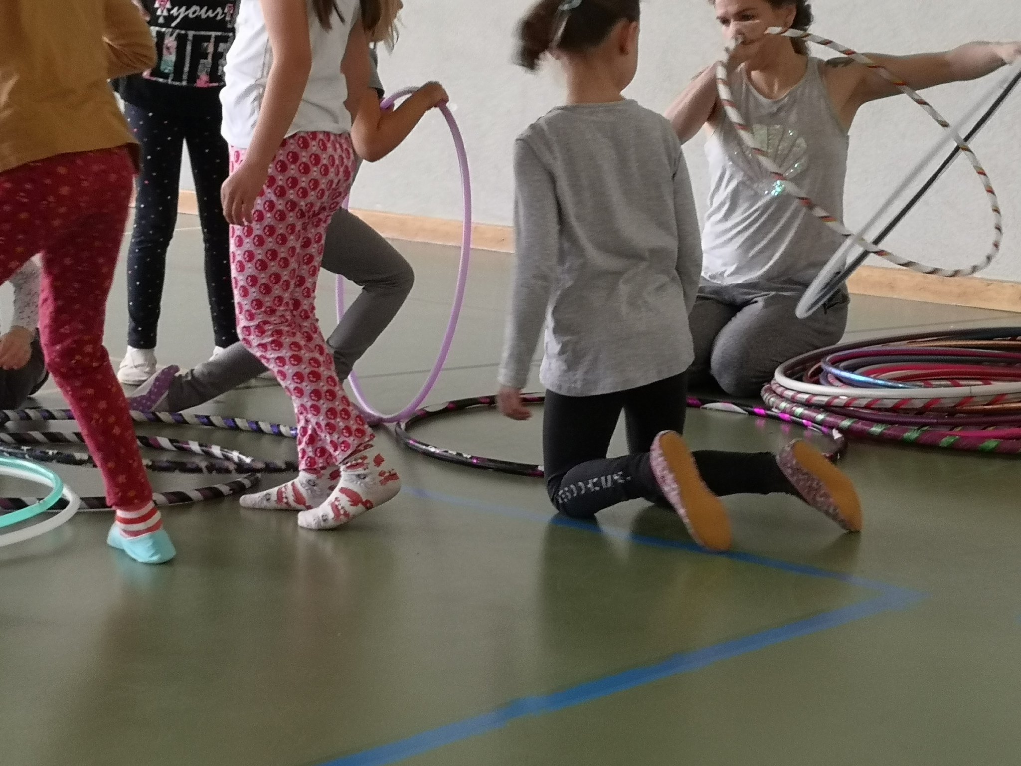 Hulahoop 1. Gruppe